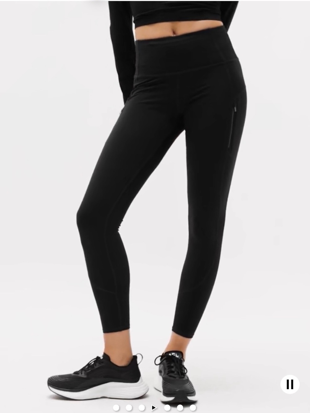 Athleta Rainier Legging | Black | S Petite